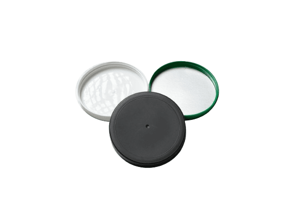 83mm-400 ribbed PP plastic closure unlined — recyclable, made in Lancaster, CA — S.E.A. Corporation